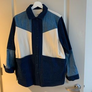 Jean Shirt Jacket! Brand new!